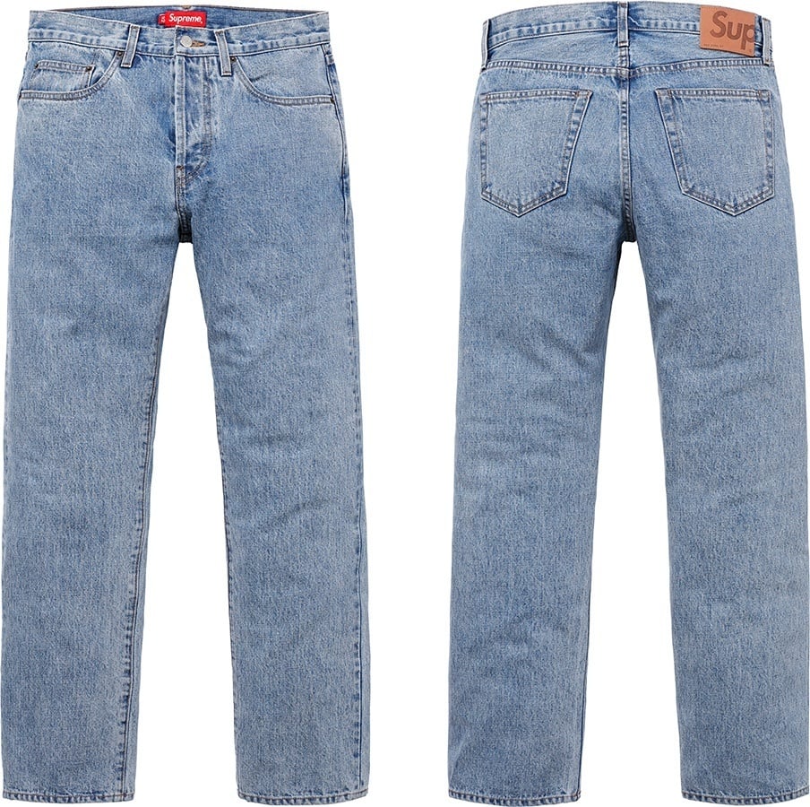 Stone Washed Slim Jeans